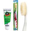 image:imageMOUTHWATCHERS Soft Flossing Manual Toothbrush for Adults 1 Red and 1 Whitening Toothpaste Organic SLS Free Fluoride Free Naturally Sourced 3 oz by Dr Plotkas