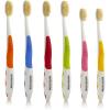 image:imageMOUTHWATCHERS Soft Flossing Toothbrushes Value Family Pack 4 Adult amp 2 Kids Ultra Clean Manual Toothbrush Set for Sensitive Teeth amp Gums by Dr Plotka Assorted Colors4 Adult  2 Kids
