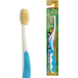MOUTHWATCHERS Soft Flossing Toothbrushes for Kids, Pink, Ultra Clean Manual Toothbrush for Sensitive Teeth & Gums, by Dr. Plotka(Blue)